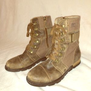 Sorel Combat Boot Brown Sz 8.5